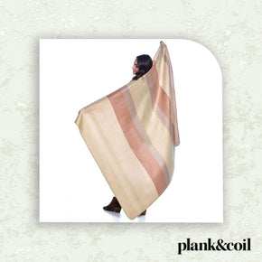 Shupaca Baby Alpaca Throw  Brick Dust