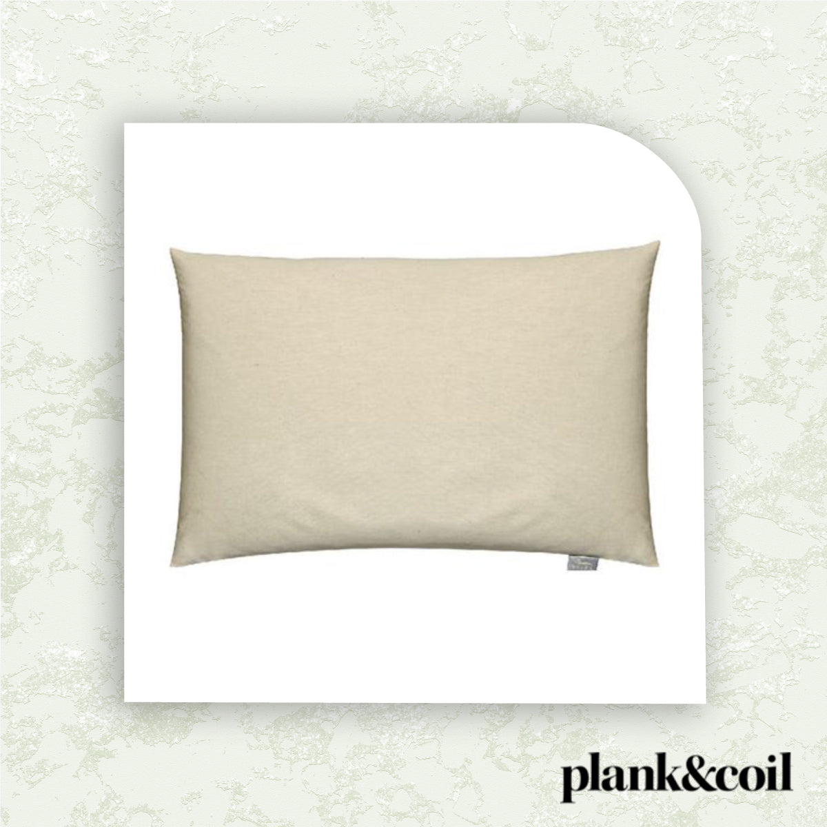 Bucky Buckwheat Pillow with Organic Cotton Cover Pillow
