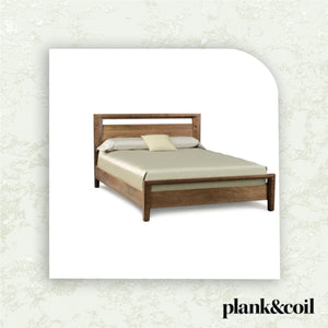 Copeland Furniture Designs Mansfield  Bed Frame in Cherry Stain