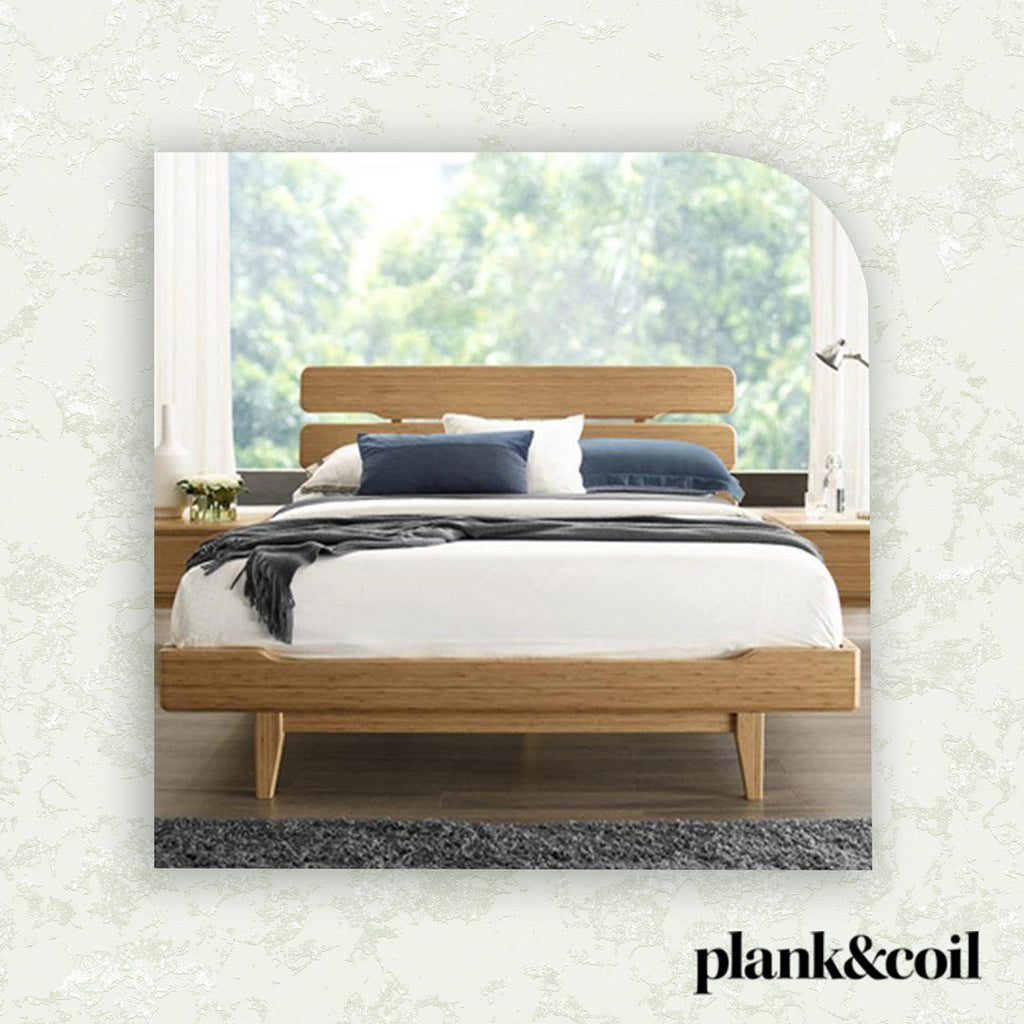 Greenington Currant Platform Bed Frame Caramelized