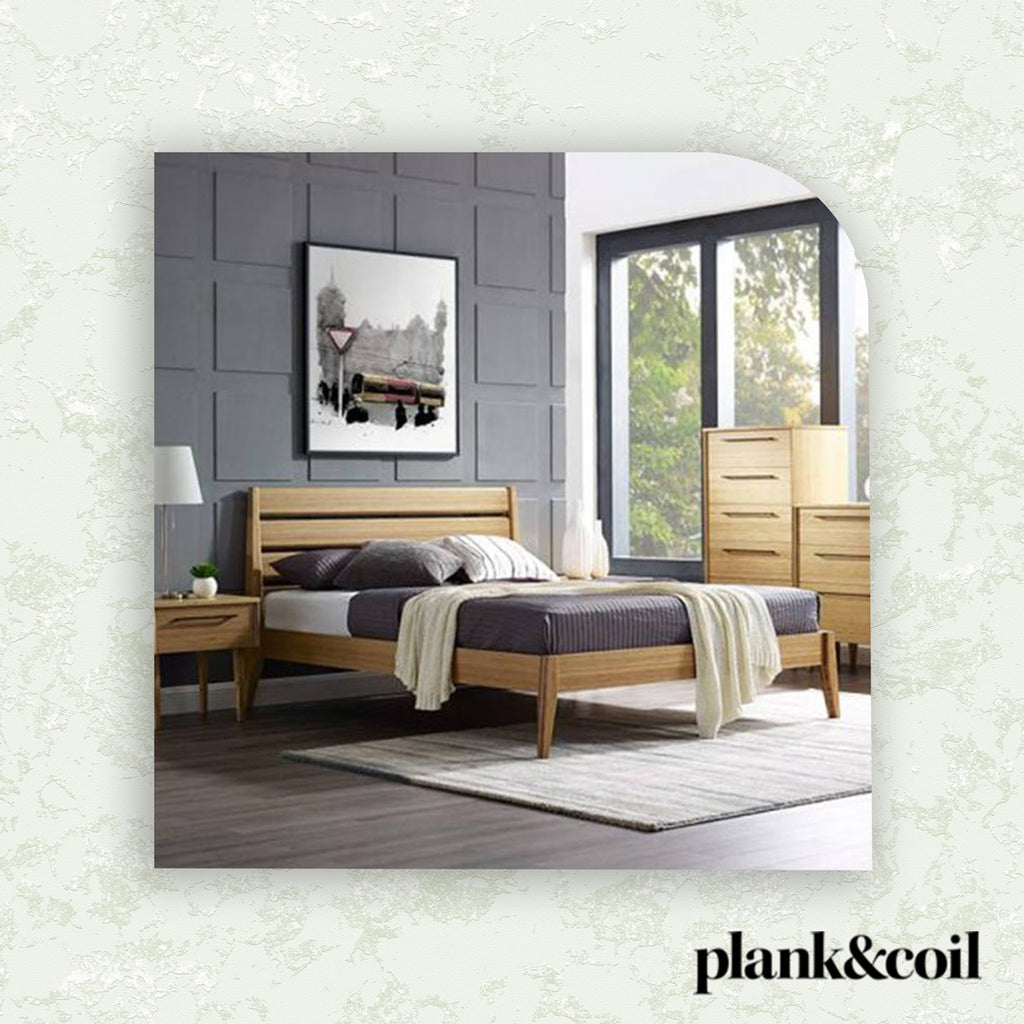 Greenington Sienna Platform Bed Frame Caramalized