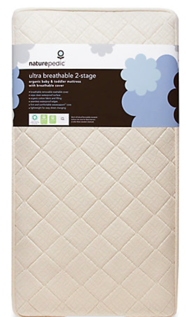 Naturepedic Crib Breathable Ultra 252 Coil -2-Stage Mattress (MC47C)