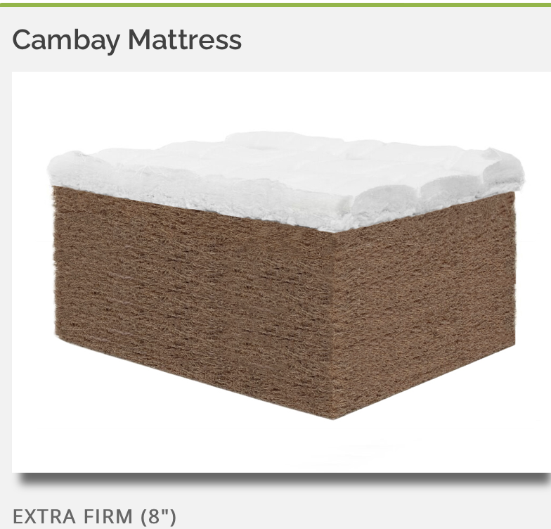 Palmpring Cambay Very Firm (8”) Mattress