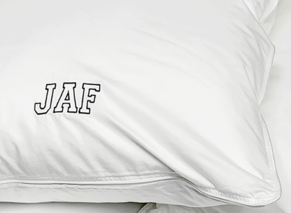 The Pillow Bar Down Back Sleeper Pillow Medium Standard