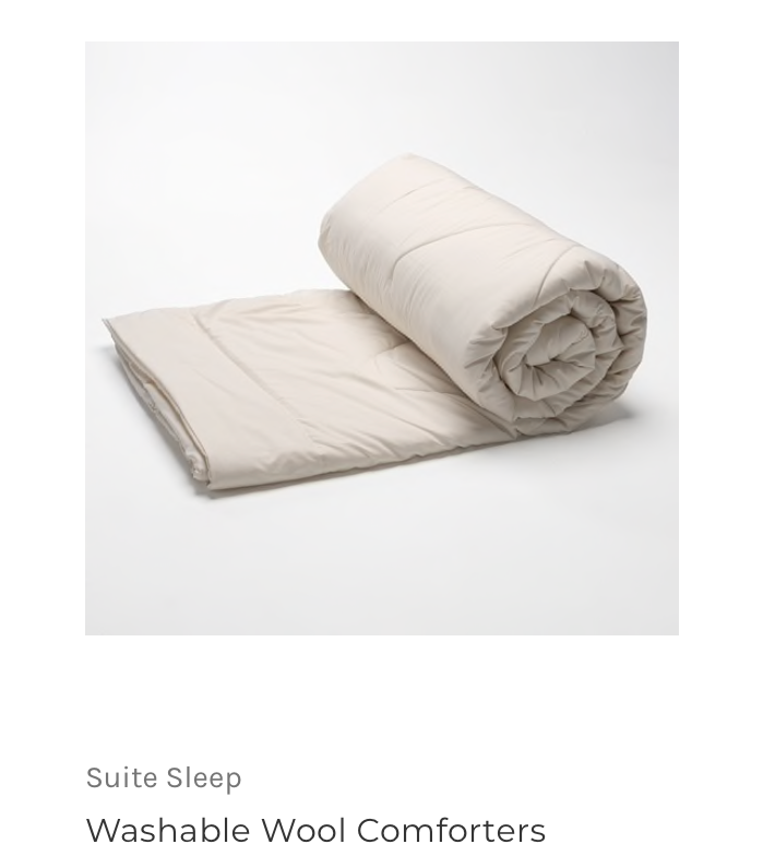 Sleep & Beyond Organic Merino Wool Comforter