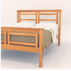 Vermont Furniture Designs Bed Frame Crown Mission