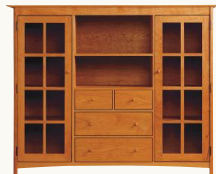 Vermont Furniture Designs 4-Drawer, 2-Door Storage Chest