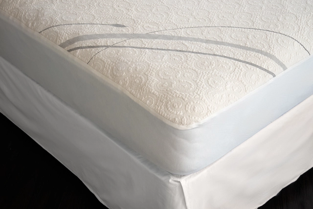 Suite Sleep Organic Cotton Knit Mattress Protector