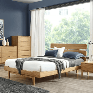 Greenington Currant Platform Bed Frame in Caramelized