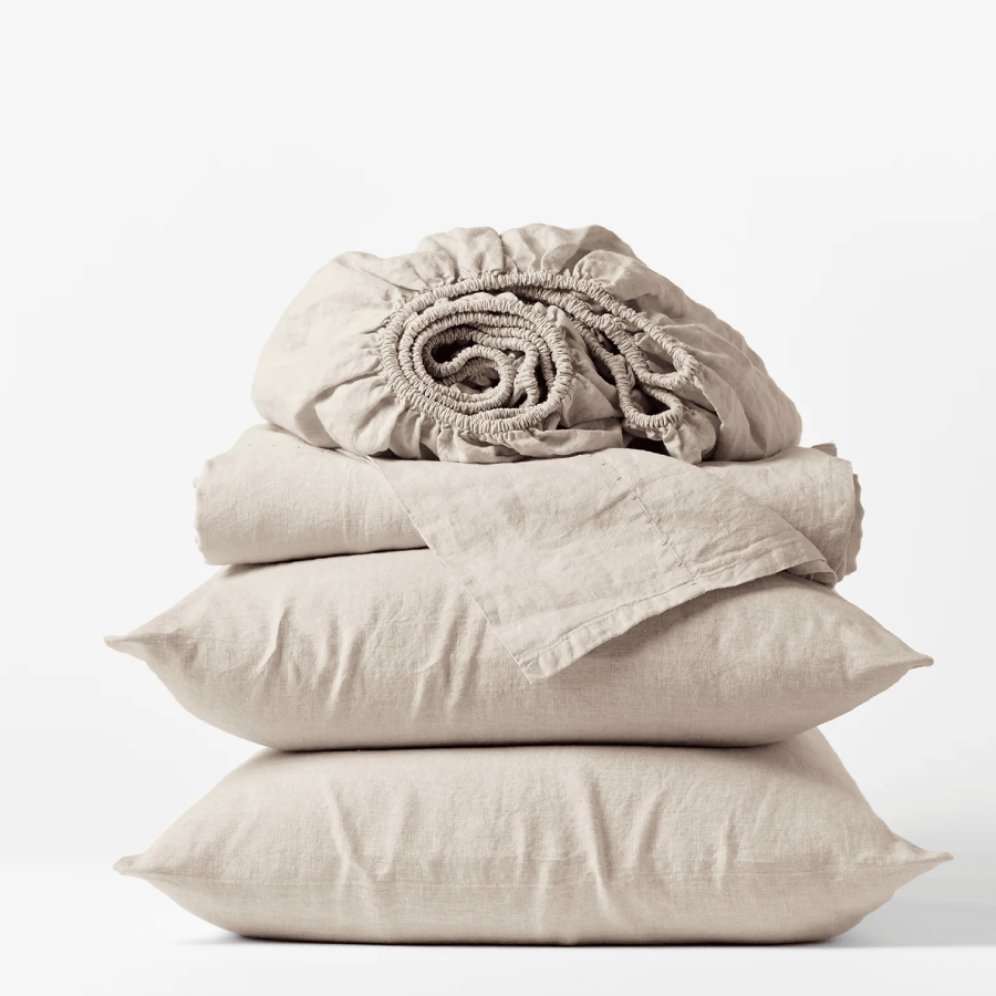 Coyuchi Organic Relaxed Linen Sheet Set 2 Coyuchi Organic Relaxed Linen Sheet Set - Image 2